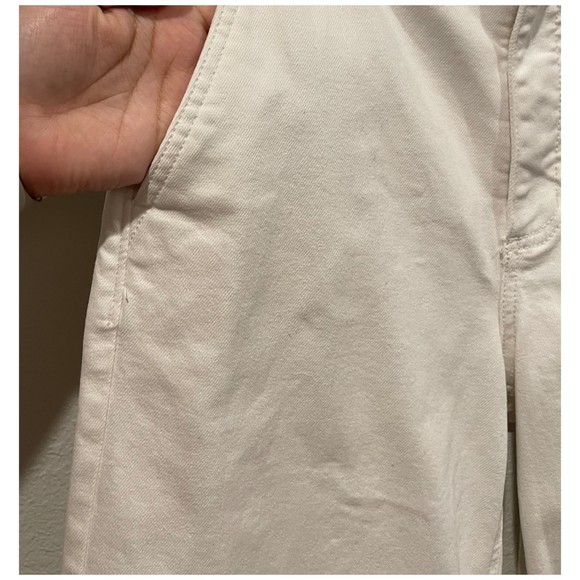 EVERLANE Antique White Wide Leg Pockets Pants - Picture 6 of 8